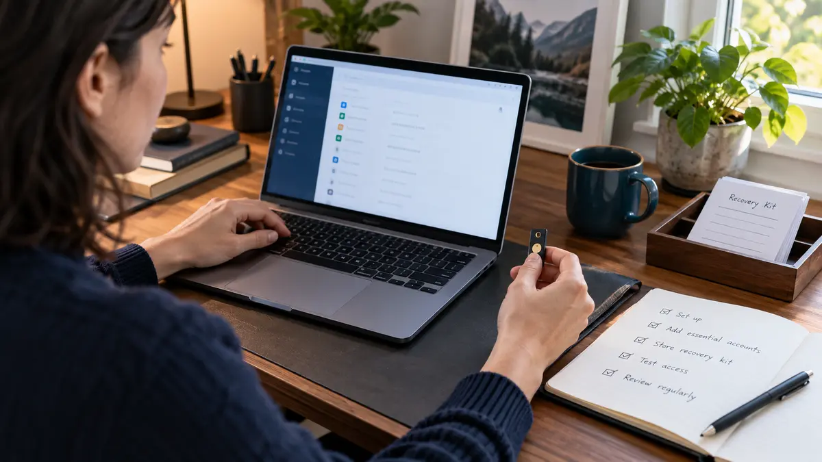 A Password Manager Setup You Can Maintain for Years editorial image