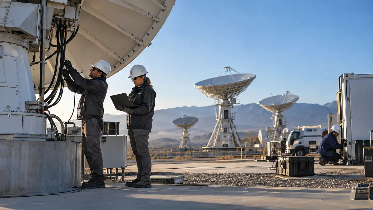The New Space Economy Depends on Less Glamorous Infrastructure editorial image